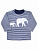 Джемпер "Африка" с белыми слонами - Размер 62 - Цвет синий - интернет-магазин Bits-n-Bobs.ru