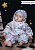 Комбинезон "Сириус" - Размер 68 - Цвет серый с рисунком - интернет-магазин Bits-n-Bobs.ru