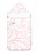 Конверт-пенал "Миндаль" - Размер 76х36 - Цвет нежно-розовый - интернет-магазин Bits-n-Bobs.ru
